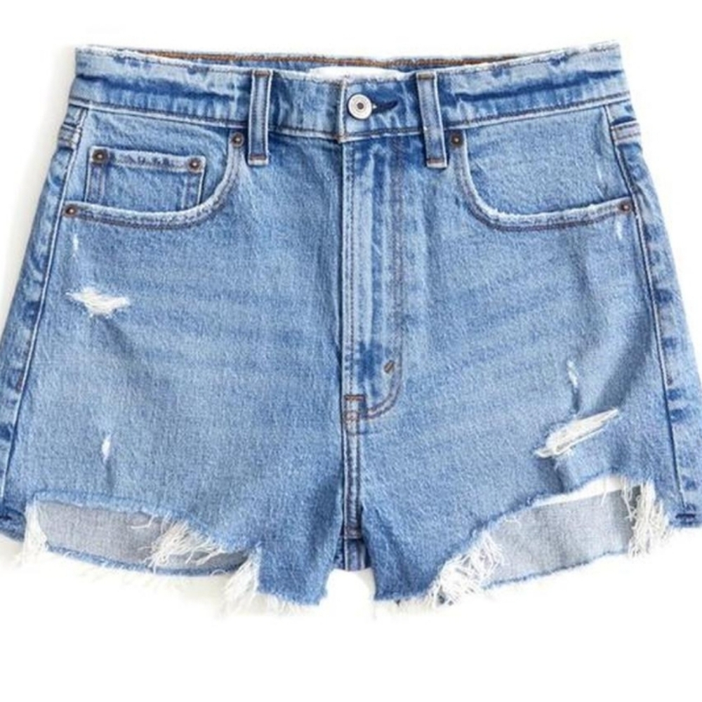 Abercrombie And Fitch High Rise Mom Short